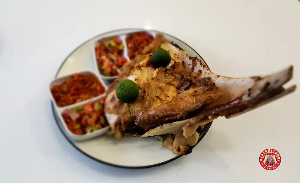 Rahang Ikan Tuna Bakar